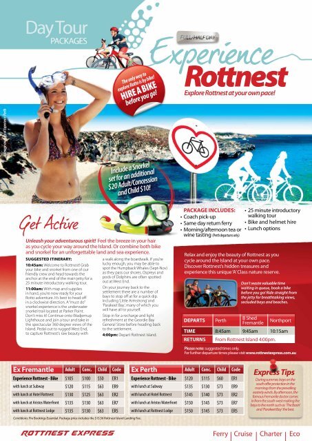 Rottnest - Experience Perth