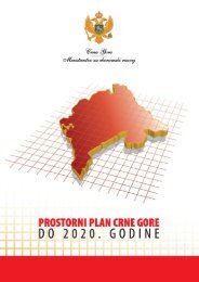 Prostornog plana Crne Gore do 2020. godine