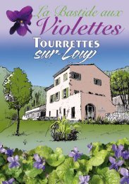 Le projet est arrêté, « La Bastide aux Violettes - Tourrettes sur loup