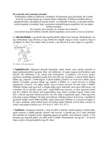 Népi játékok - Gemenc Zrt.