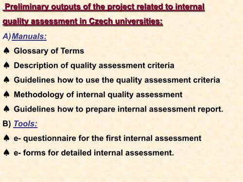 Jaroslava Nenadal, EFQM Excellence Model as a Framework ... - EOQ