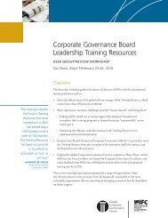 Corporate Governance Board Leadership Training Resources User ...