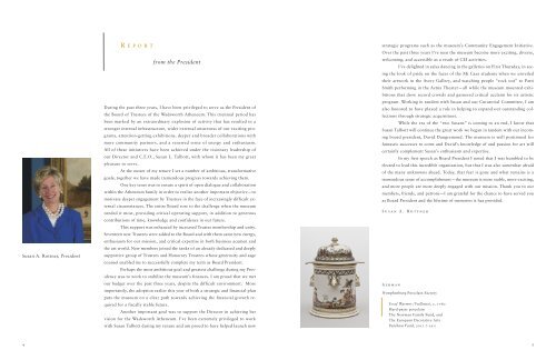 2011 Annual Report - The Wadsworth Atheneum