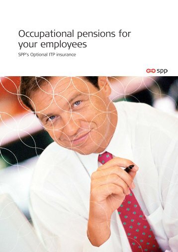 Occupational pensions for your employees - SPP