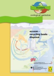 ecosan - recycling beats disposal - Gtz