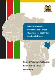 National Infection Prevention and Control policy for Health