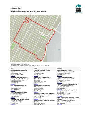 Zip Code 10016 Neighborhood: Murray Hill, Kips Bay, East Midtown