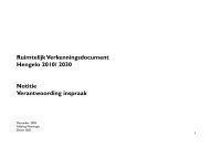 ruimtelijk verkenningsdocument.qxd - Gemeente Hengelo