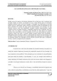 IDENTIDADE CULTURAL Joaquim Cardoso da Silveira Neto (FBB ...