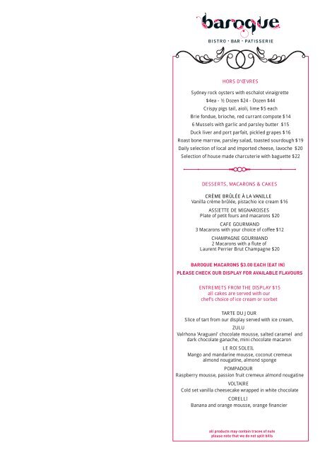 Winter BAR menu Consolidated 180612 - Baroque