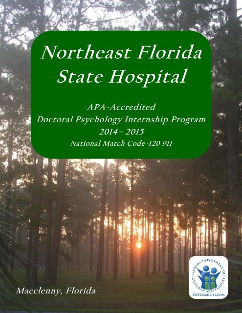 Psychology Internship Brochure - Florida Department of Children ...