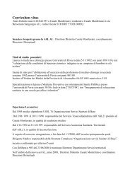 Curriculum vitae - ASL AL