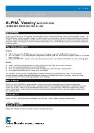 TB Alpha Vaculoy SACX - The Solder Connection