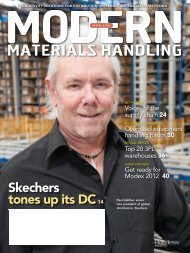 Modern Materials Handling - December 2011
