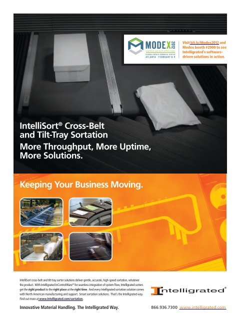 Modern Materials Handling - December 2011