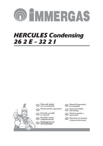 HERCULES Condensing 26 2 E - 32 2 I - Immergas