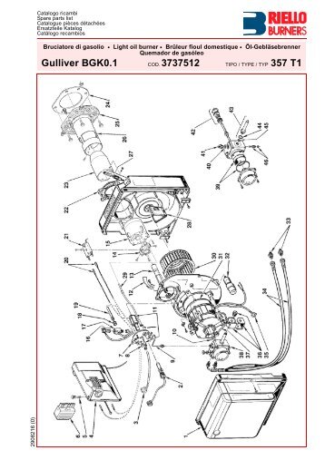 Gulliver BGK0.1 COD. 3737512 - produkte.riello-sachsen.de