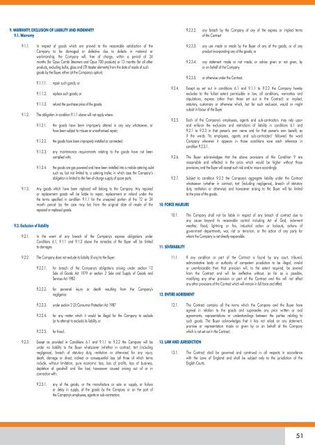 Lincat UK Price List January 2012 - CESA