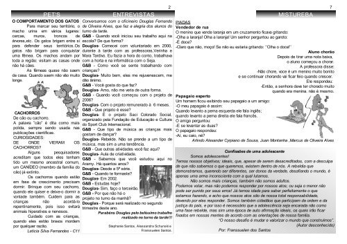 Revista Girls and Boys - 3Âª EdiÃ§Ã£o - Prefeitura Municipal de Porto ...