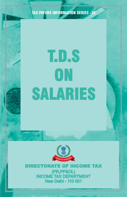 TDS where the salary - Income Tax Department