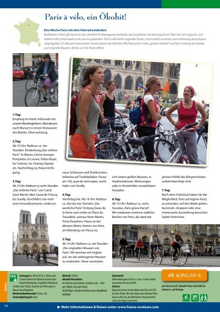 Katalog als PDF - France écotours