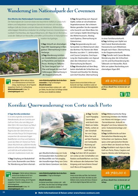 Katalog als PDF - France écotours