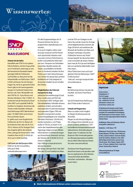 Katalog als PDF - France écotours