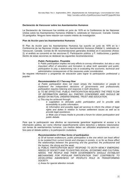 La Dimension Cultural de la Gestion de Asentamientos Humanos ...