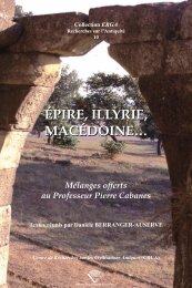 épire, illyrie, macédoine…