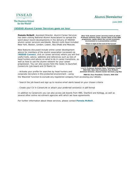 Print this newsletter (pdf) - Insead