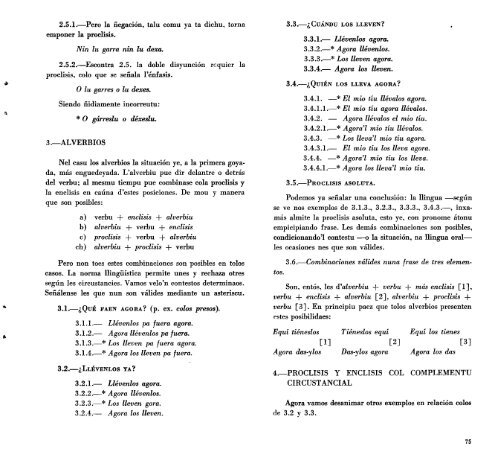 Enclisis, proclisis y pronomes Ã¡tonos - Academia de la Llingua ...