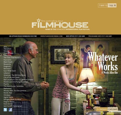 Whatever Works - Filmhouse Cinema Edinburgh