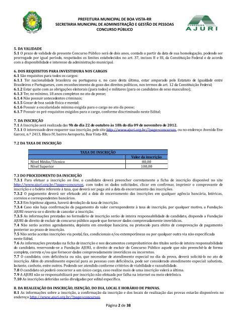 Edital EMAP 0001 - Retificado.pdf - FundaÃ§Ã£o Ajuri