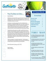 TENNIS TRIVIA - Cliff Drysdale Tennis
