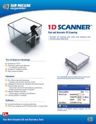 1DSCANNERTM Fast and Accurate 1D Scanning - Envinet a.s.