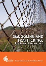 Smuggling and Trafficking - Global Alliance Against Traffic in Women
