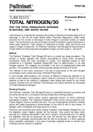 TOTAL NITROGEN/30 - RB Instrument