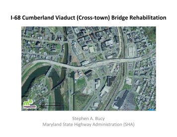 I-68 Cumberland Viaduct (Cross-town) Bridge Rehabilitation