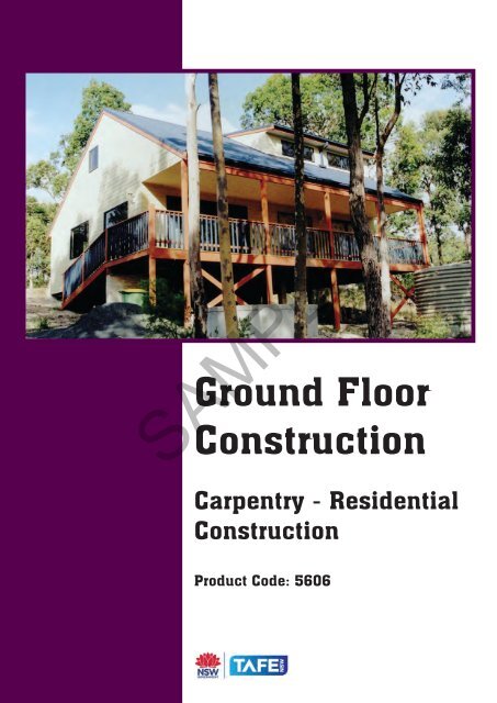 Ground Floor Construction - vetres