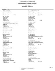 INSTITUTIONAL INVESTOR'S - iiforums.com