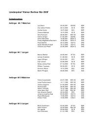 Teilnehmerliste KBB 2009 - Dresdner Eislauf-Club eV