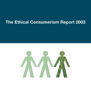 The Ethical Consumerism Report 2003 - The Co-operative