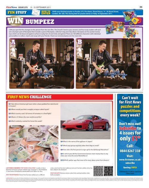 FirstNews ISSUE 275