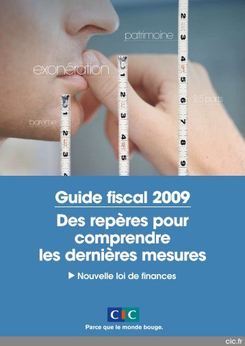 Guide fiscal 2009 Des repÃ¨res pour comprendre les derniÃ¨res ... - CIC