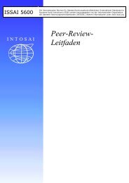 Peer-Review- Leitfaden - ISSAI