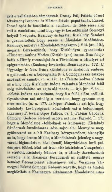 Mondolat, Dicshalom, 1813