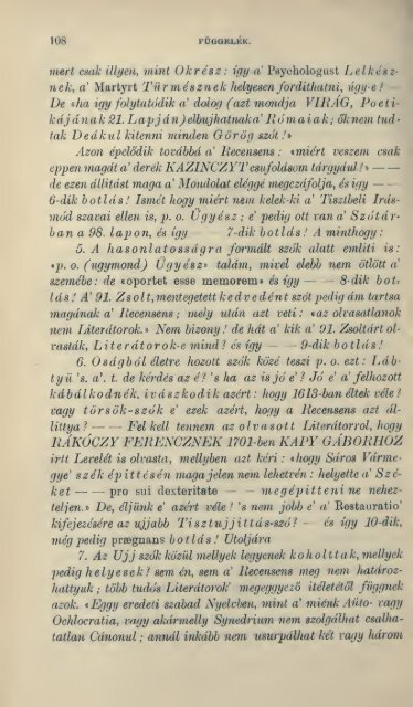 Mondolat, Dicshalom, 1813