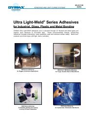Ultra Light-WeldÂ® Series Adhesives - Lindberg & Lund AS
