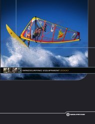 windsurfing equipment 2000 - Neil Pryde