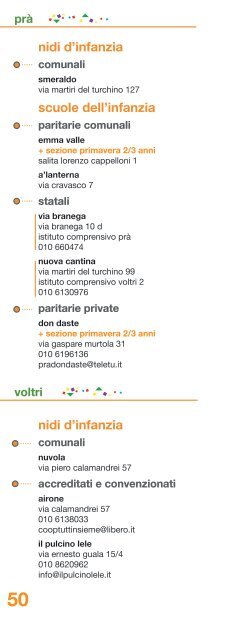 Guida per le famiglie - Comune di Genova